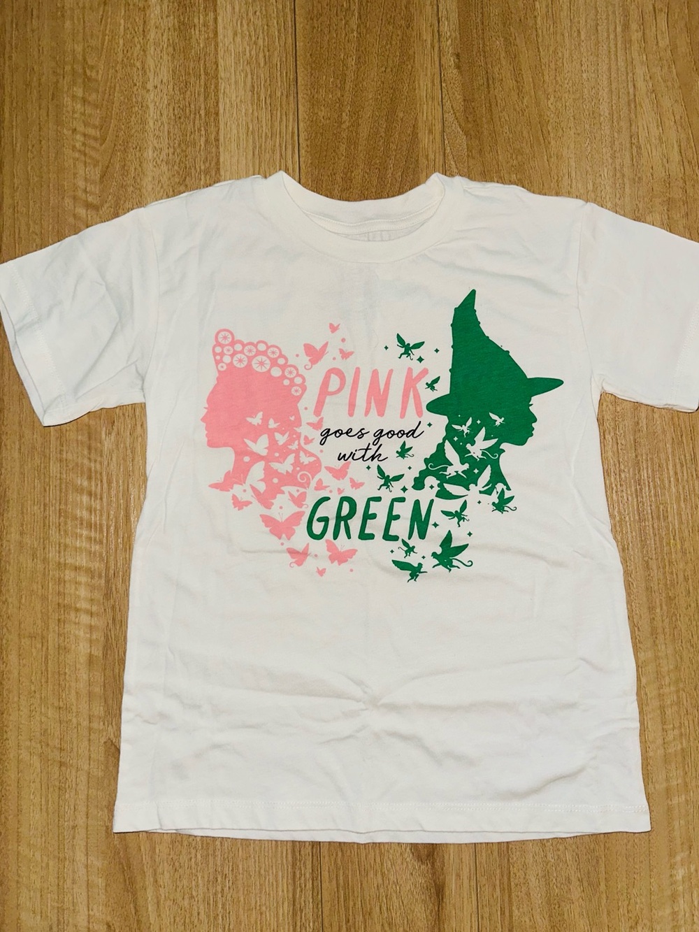 Wicked Kids Girls White Short-Sleeve Graphic T-Shirt